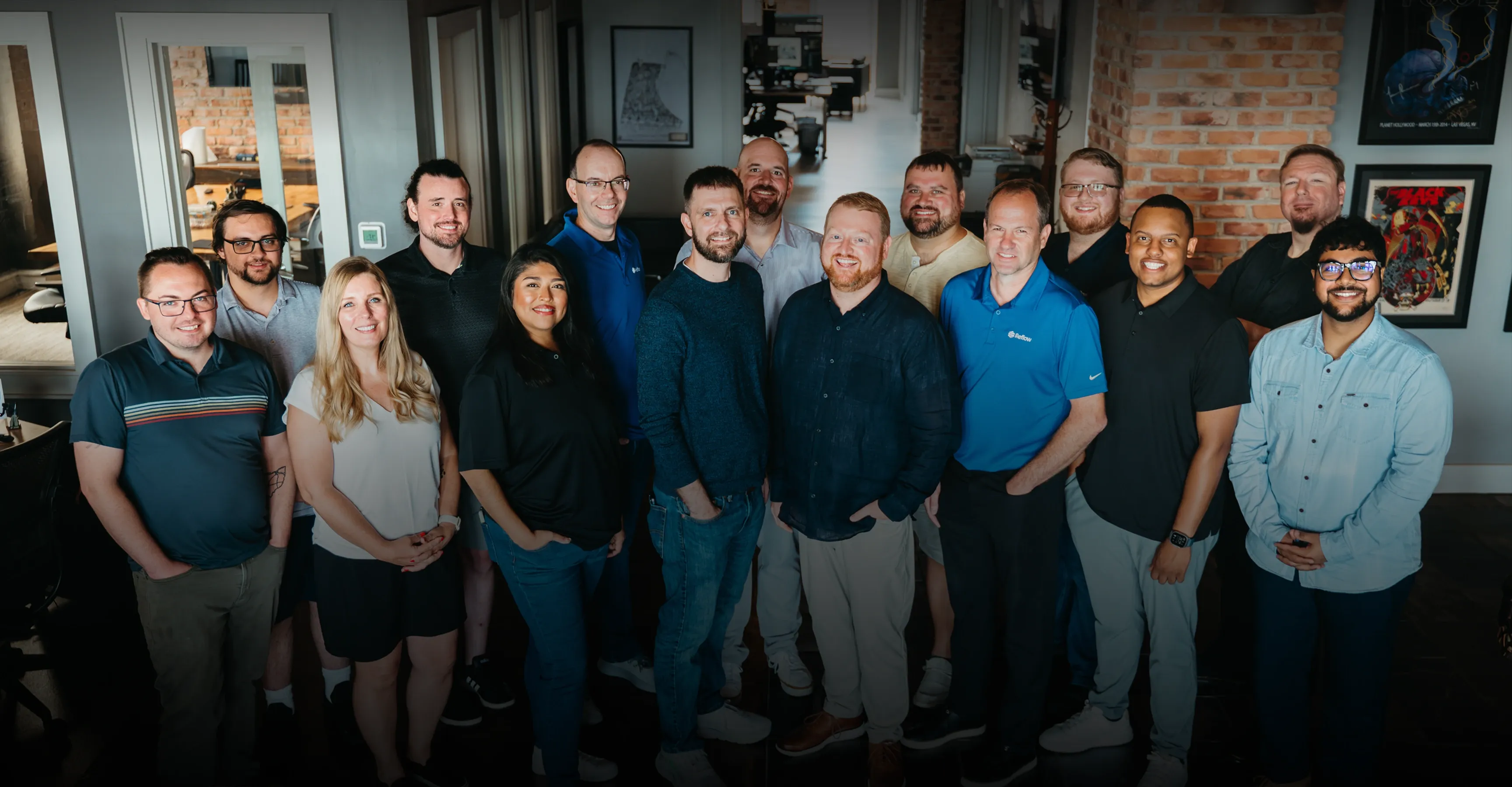 The NiagaraMods team together in the studio