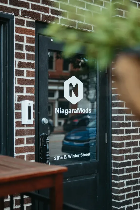 The NiagaraMods office on East Winter Street